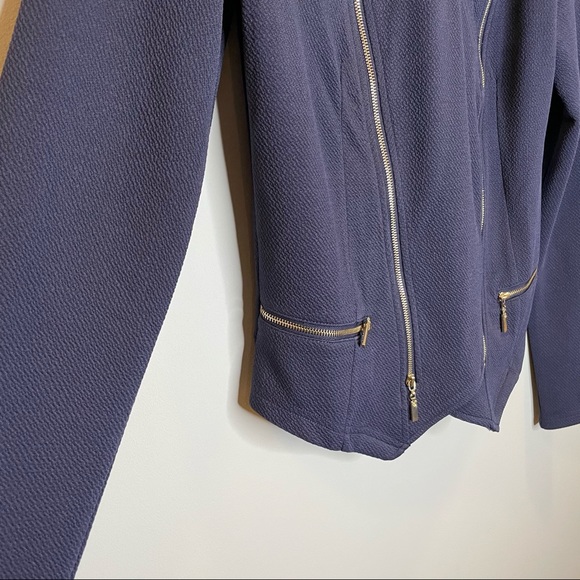 GIANNI BINI Navy Blue Blazer XS NWT - Picture 3 of 6